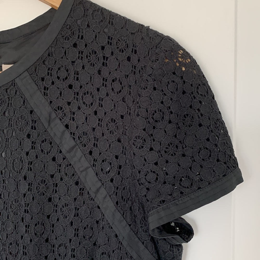 BR Black lace dress